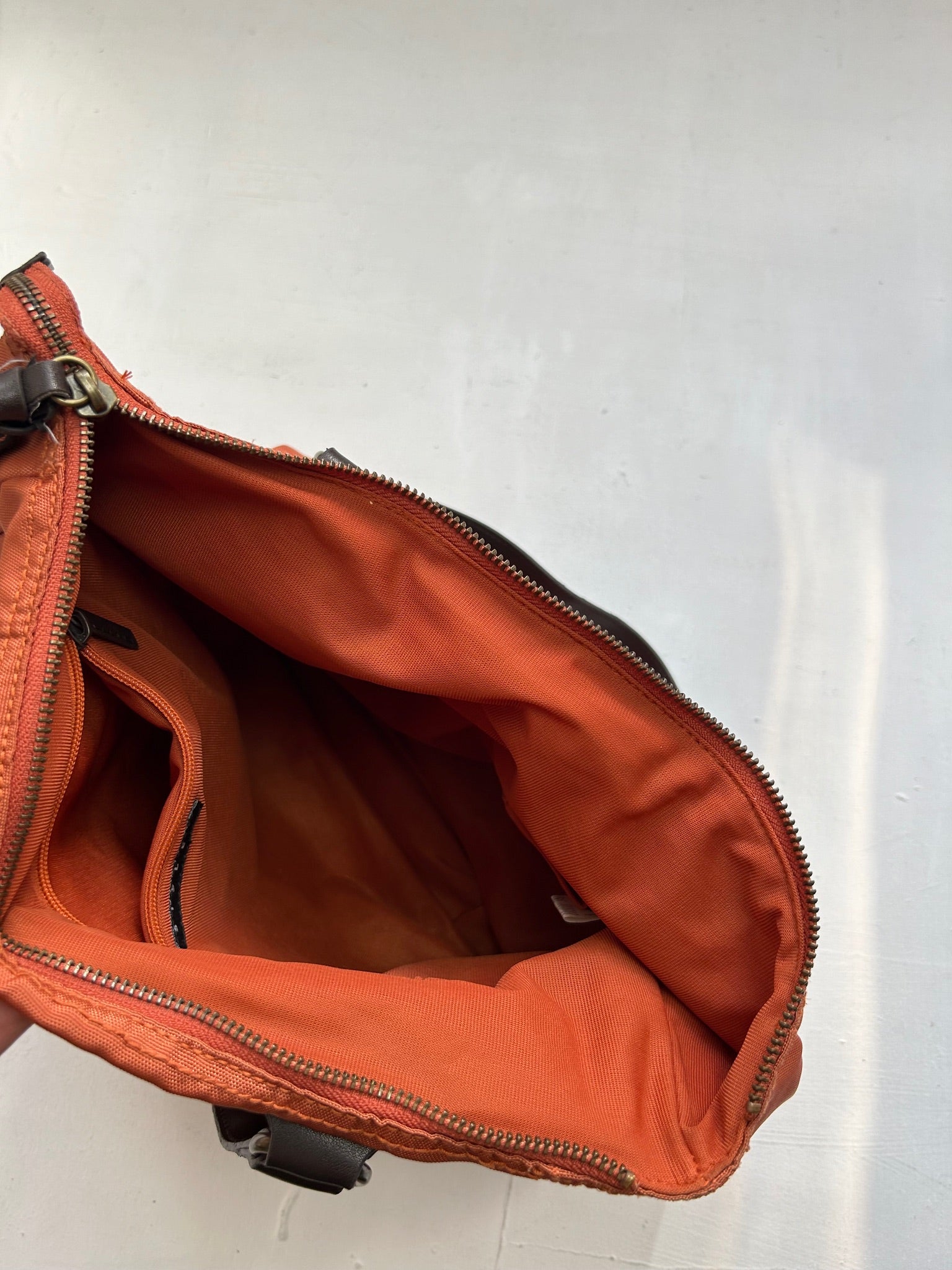 Orange y2k vintage shoulder bag