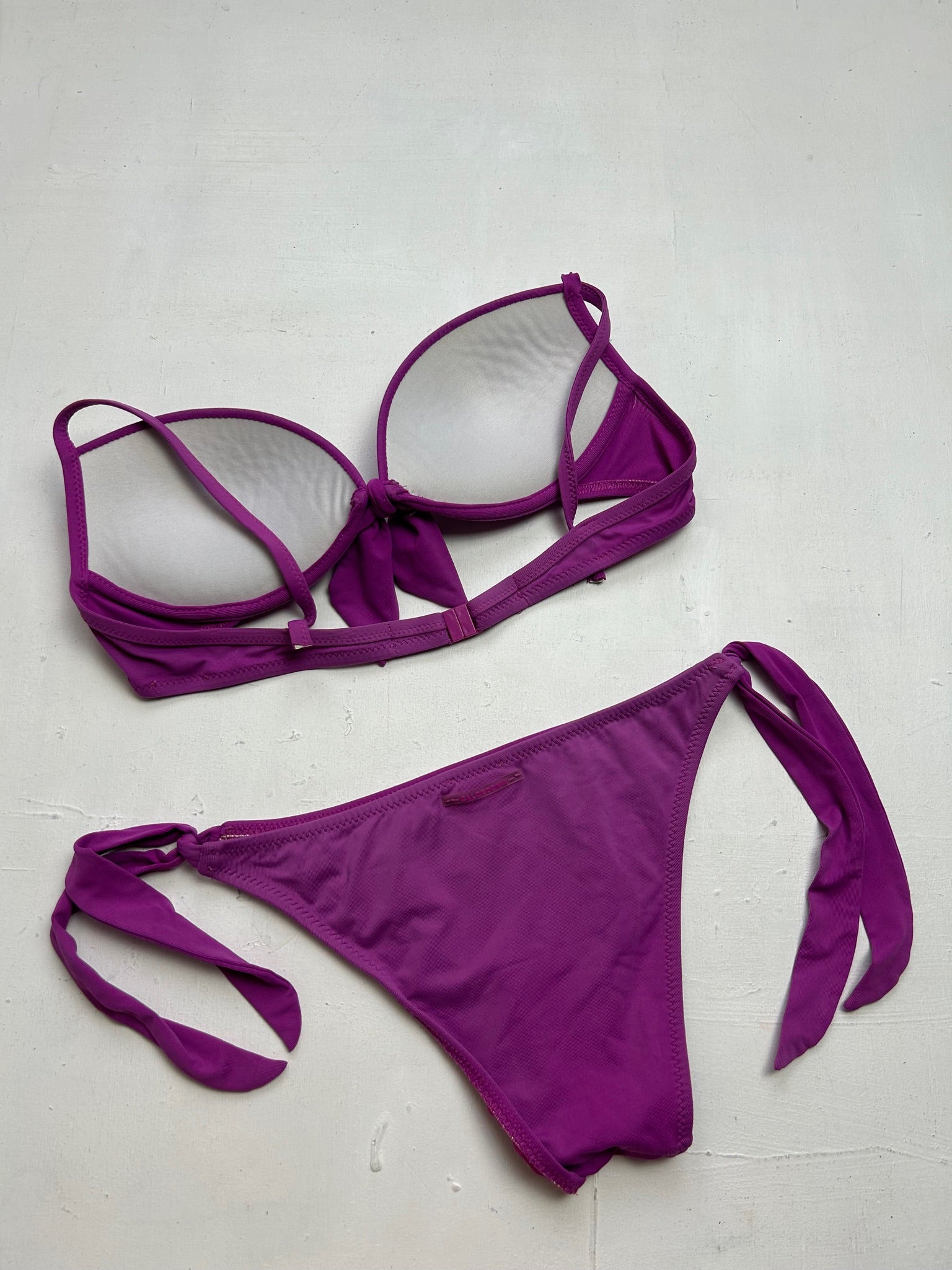 Purple y2k vintage bikini set (S)