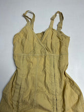 Load image into Gallery viewer, Khaki lace up utility Y2K vintage dress (S)