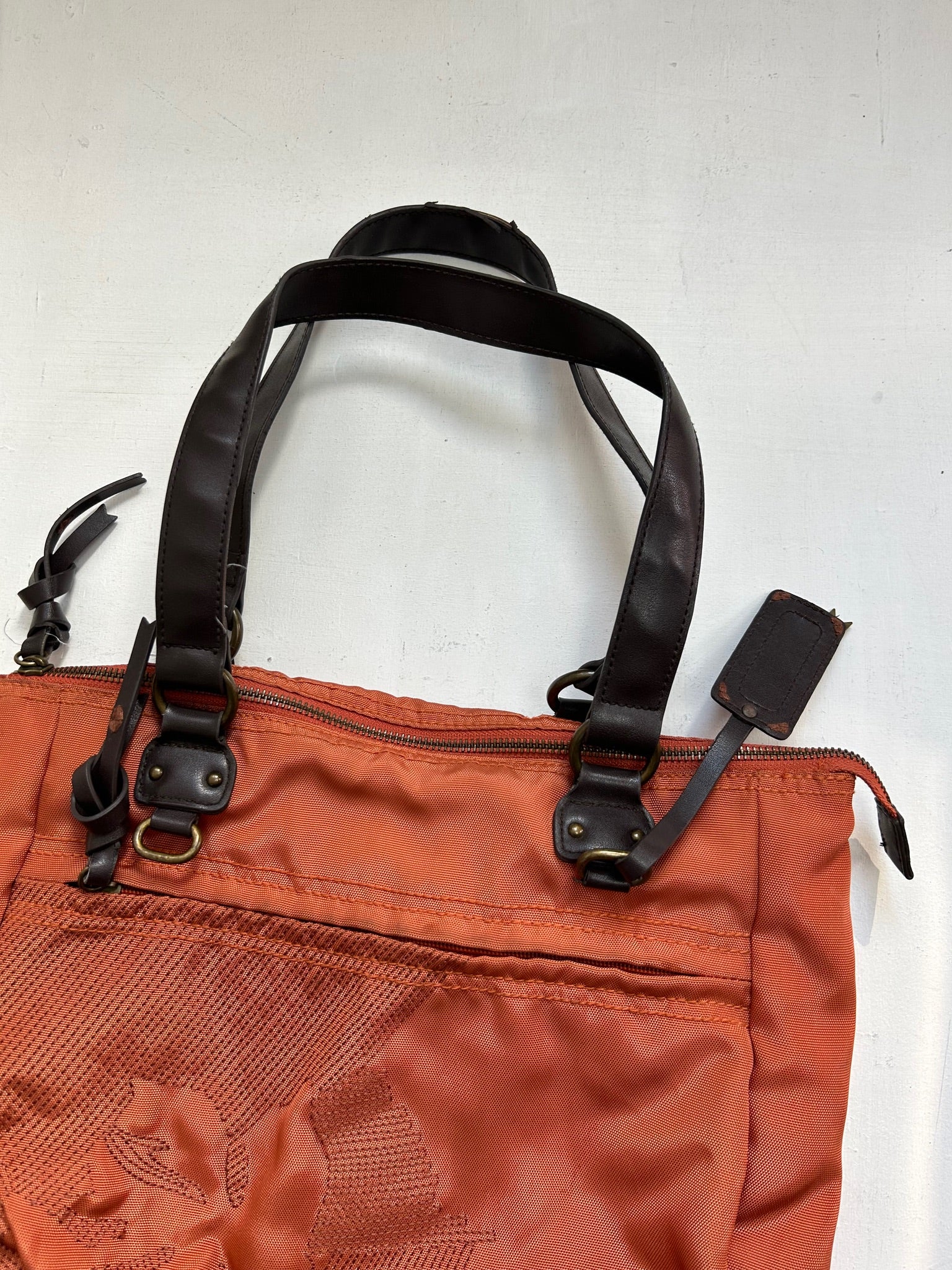 Orange y2k vintage shoulder bag