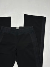 Load image into Gallery viewer, Black stretchy  low waist flare / bootcut pants (S)