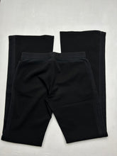 Load image into Gallery viewer, Black stretchy  low waist flare / bootcut pants (S)