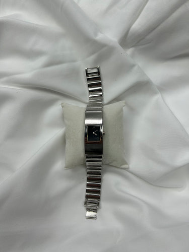 Vintage silver inox bracelet watch jewelry