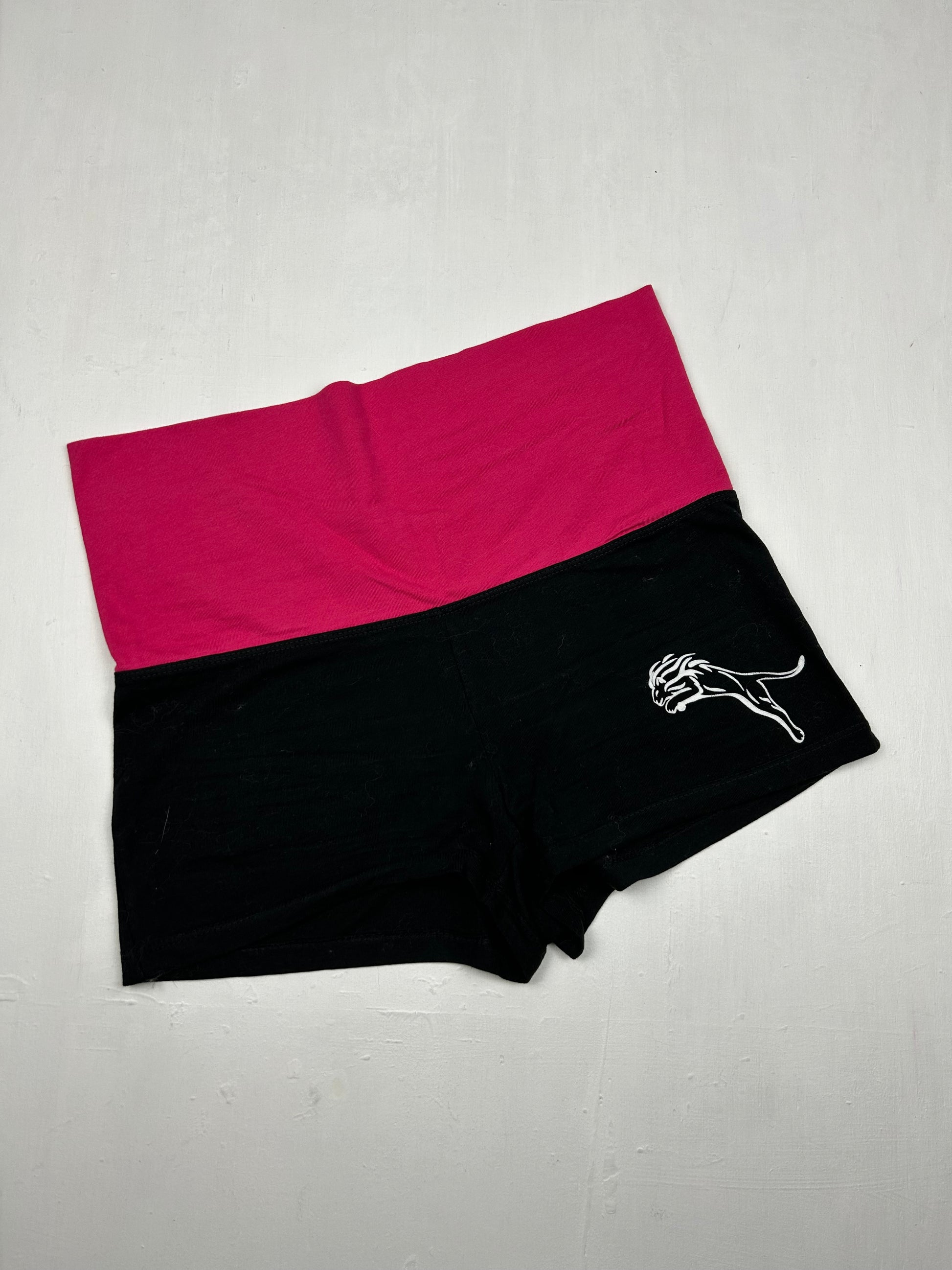 Jamaica black low rise cotton mini short (S)