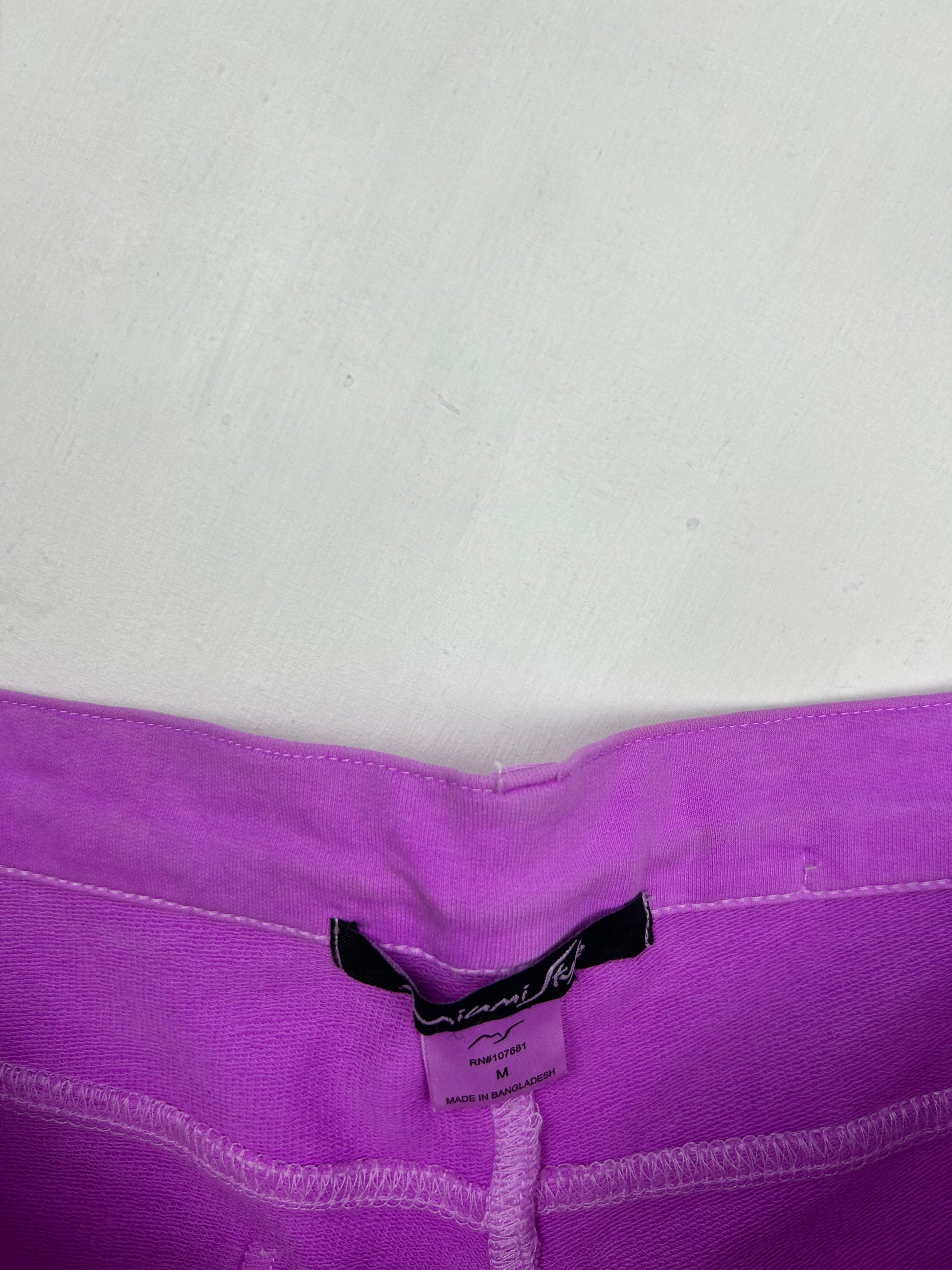 Purple low rise mini short (M)