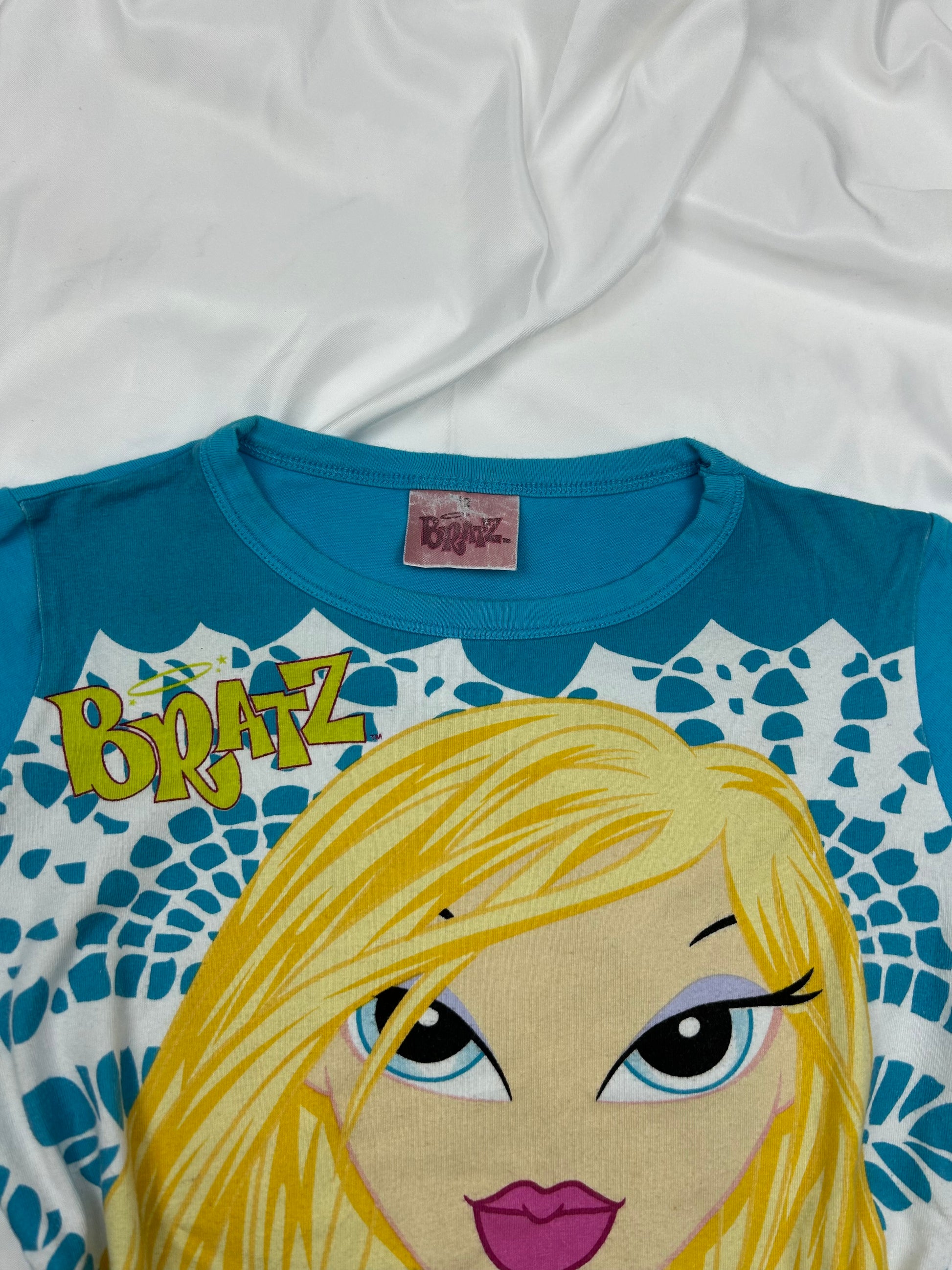 Blue bratz logo long sleeves top (XS)