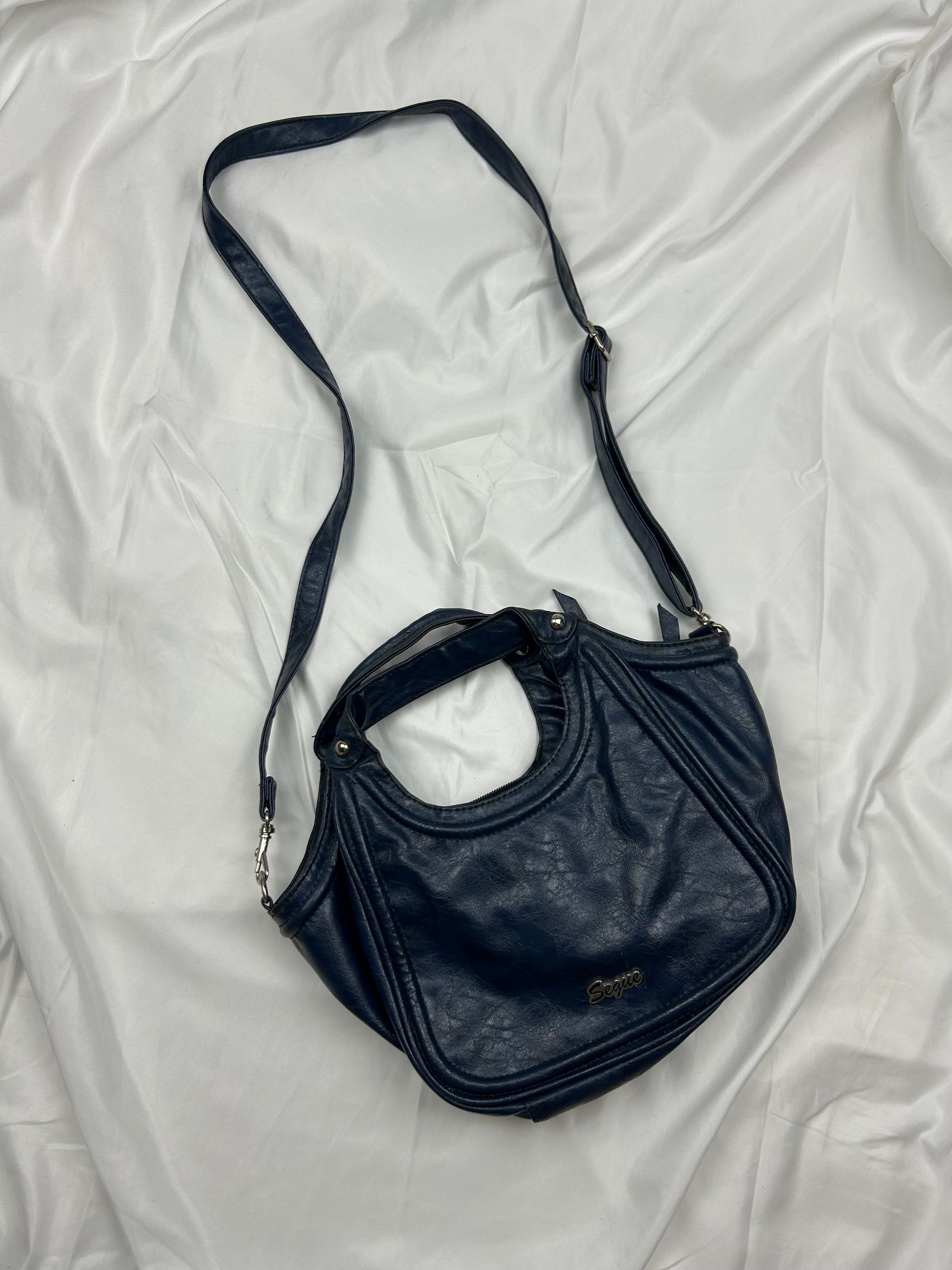 Navy crossbody bag