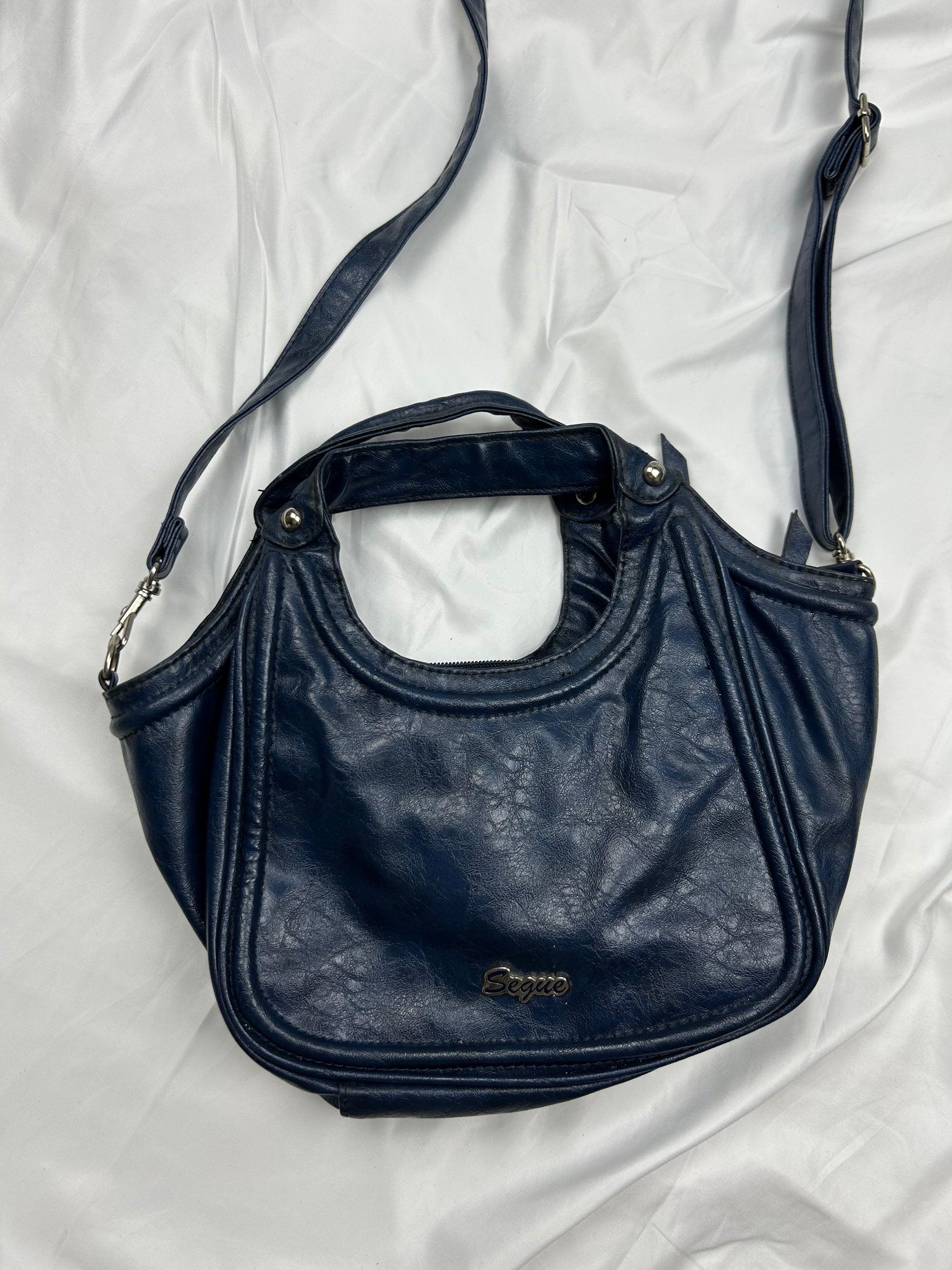 Navy crossbody bag