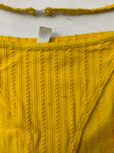 Load image into Gallery viewer, Yellow adjustable brand new y2k 90s vintage bikini set (S/M)