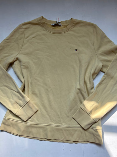 Yellow 90s crewneck sweatshirt (S/M)