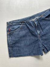 Load image into Gallery viewer, Light blue denim low rise mini short (M)