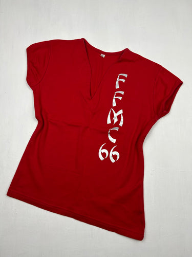 Red logo tee (S/M)