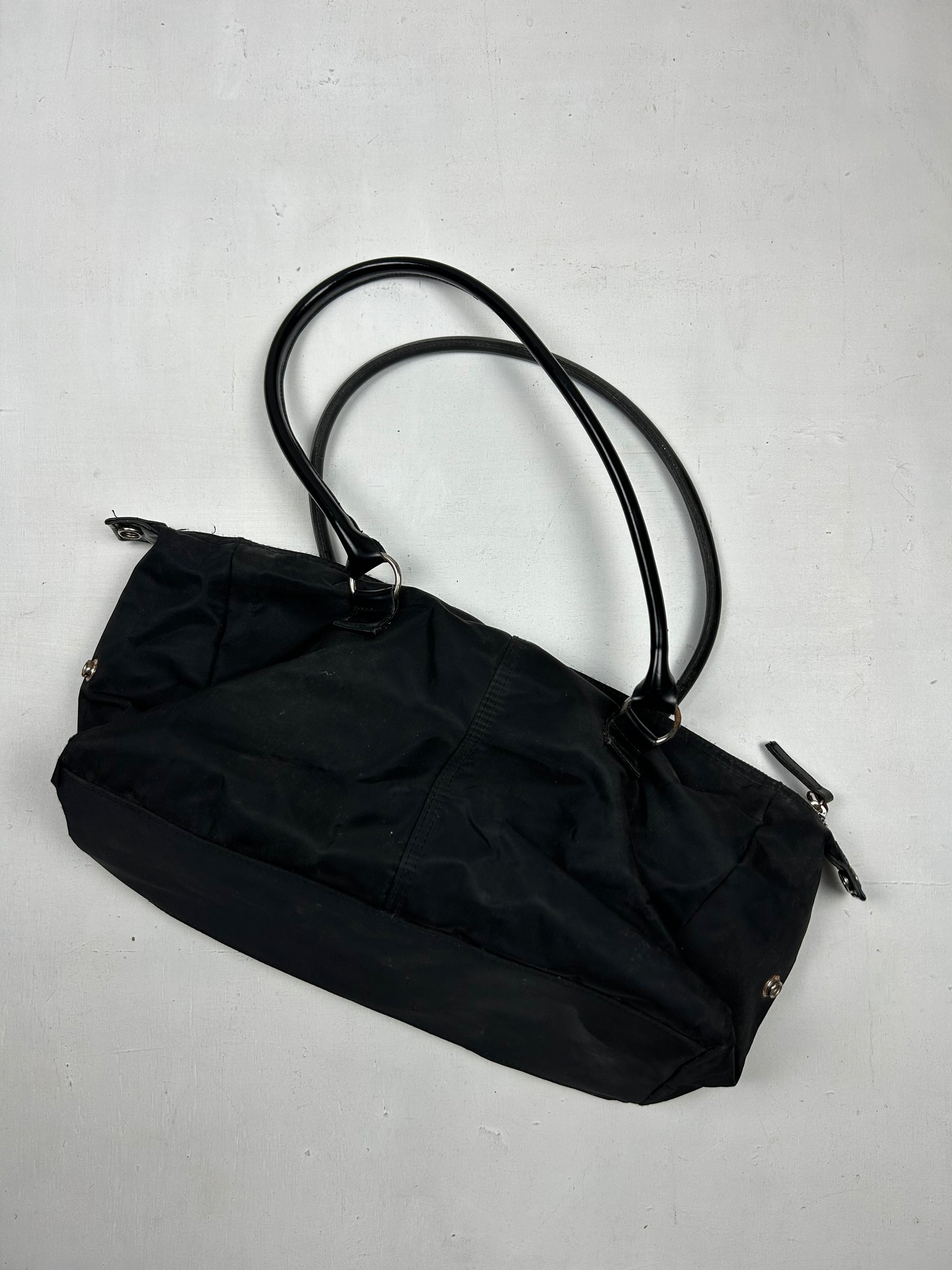 Black uni shoulder bag