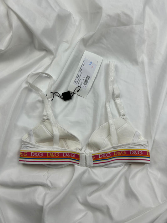 White brand new logo bra (85B)