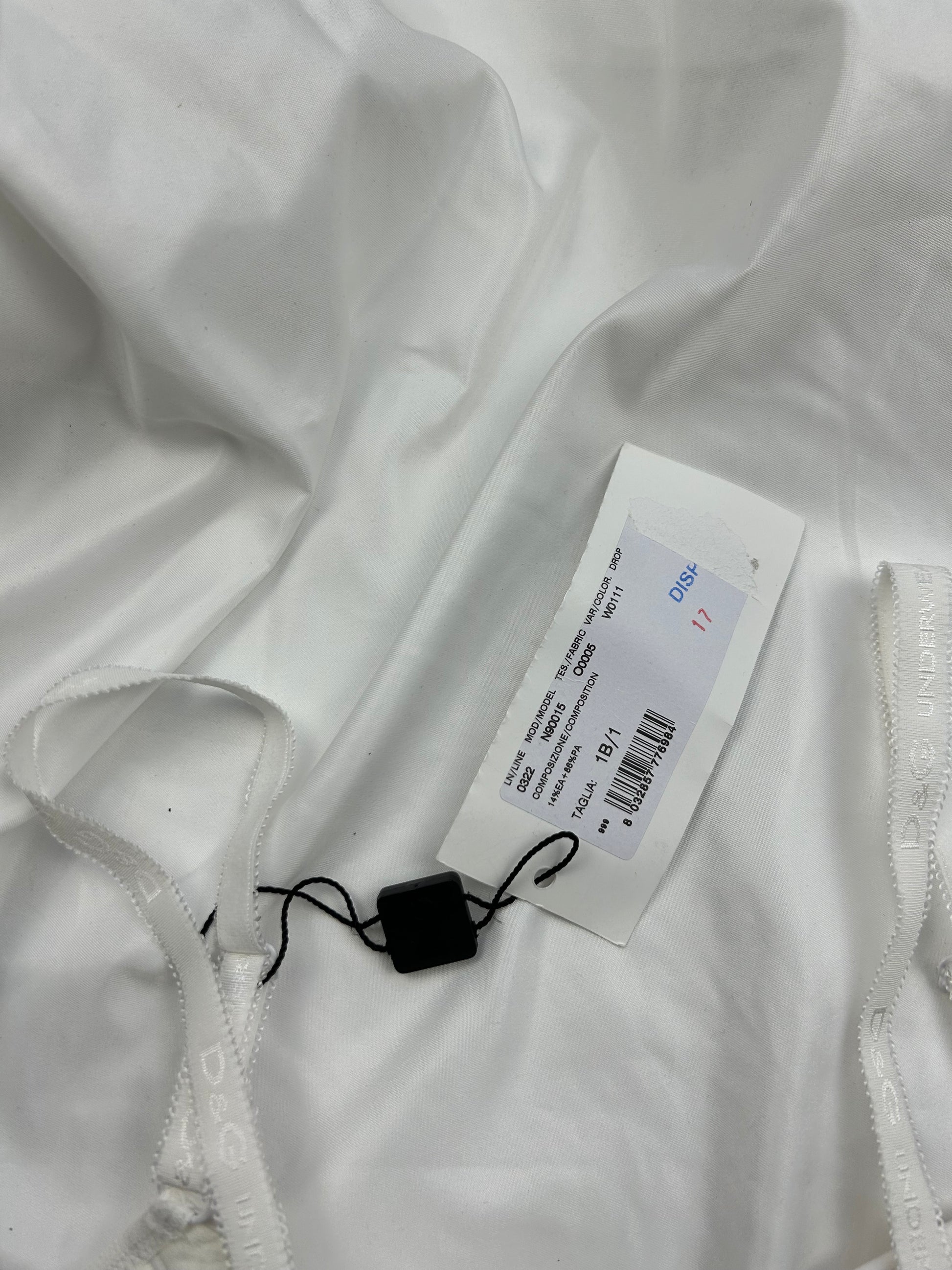 White brand new logo bra (85B)