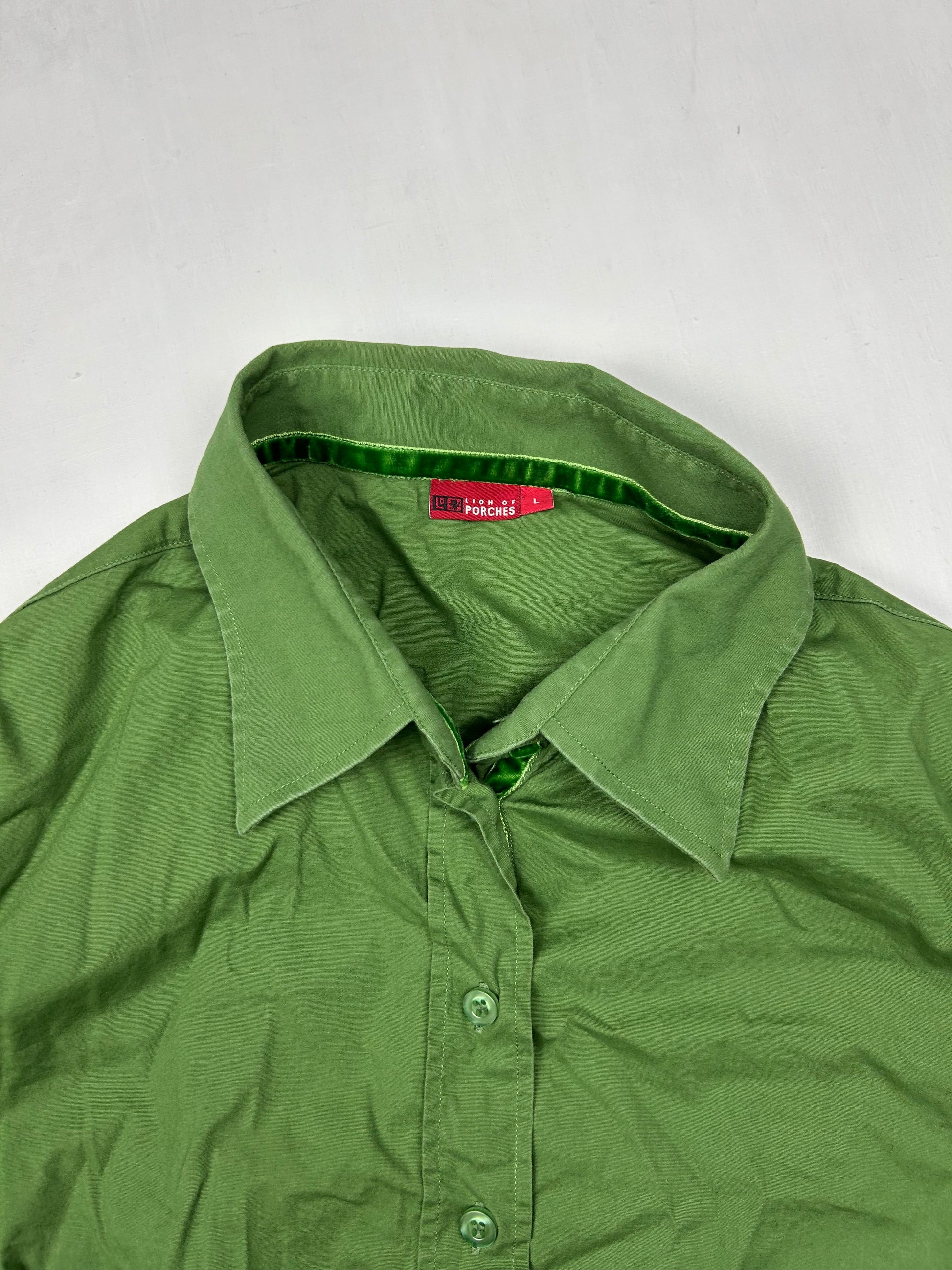 Green long sleeves shirt (M/L)