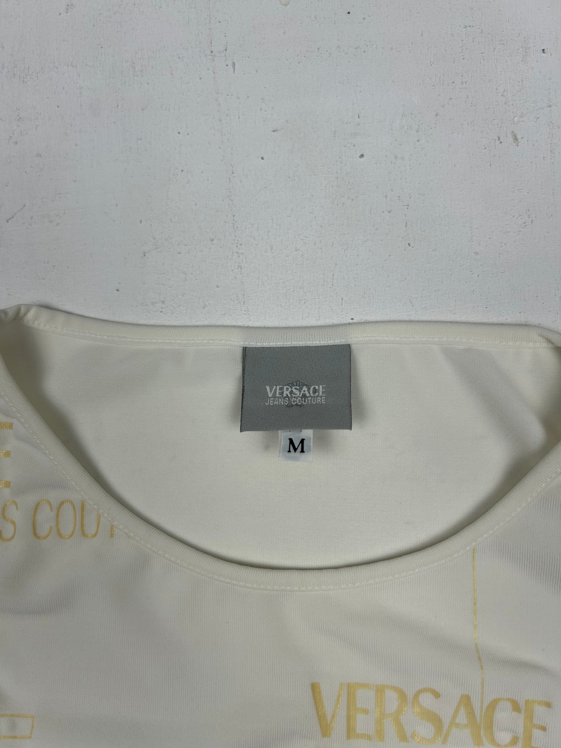 White logo tank top (S/M)