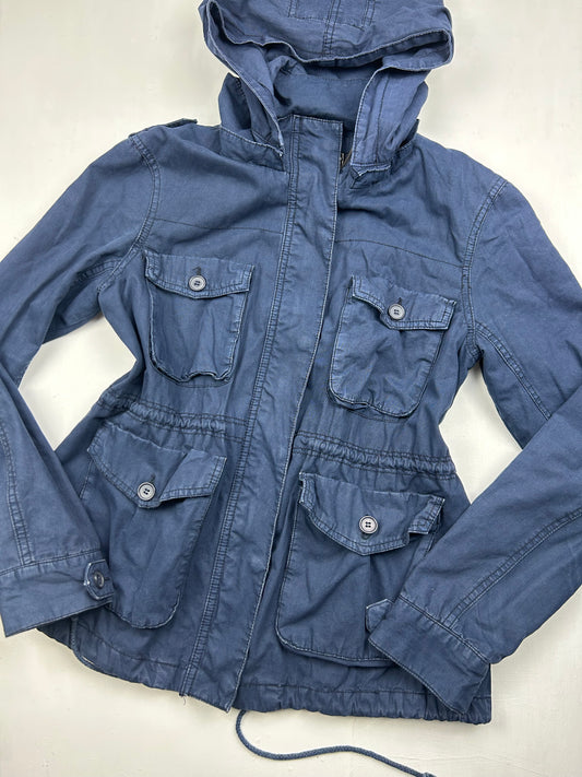 Blue trench jacket (S/M)