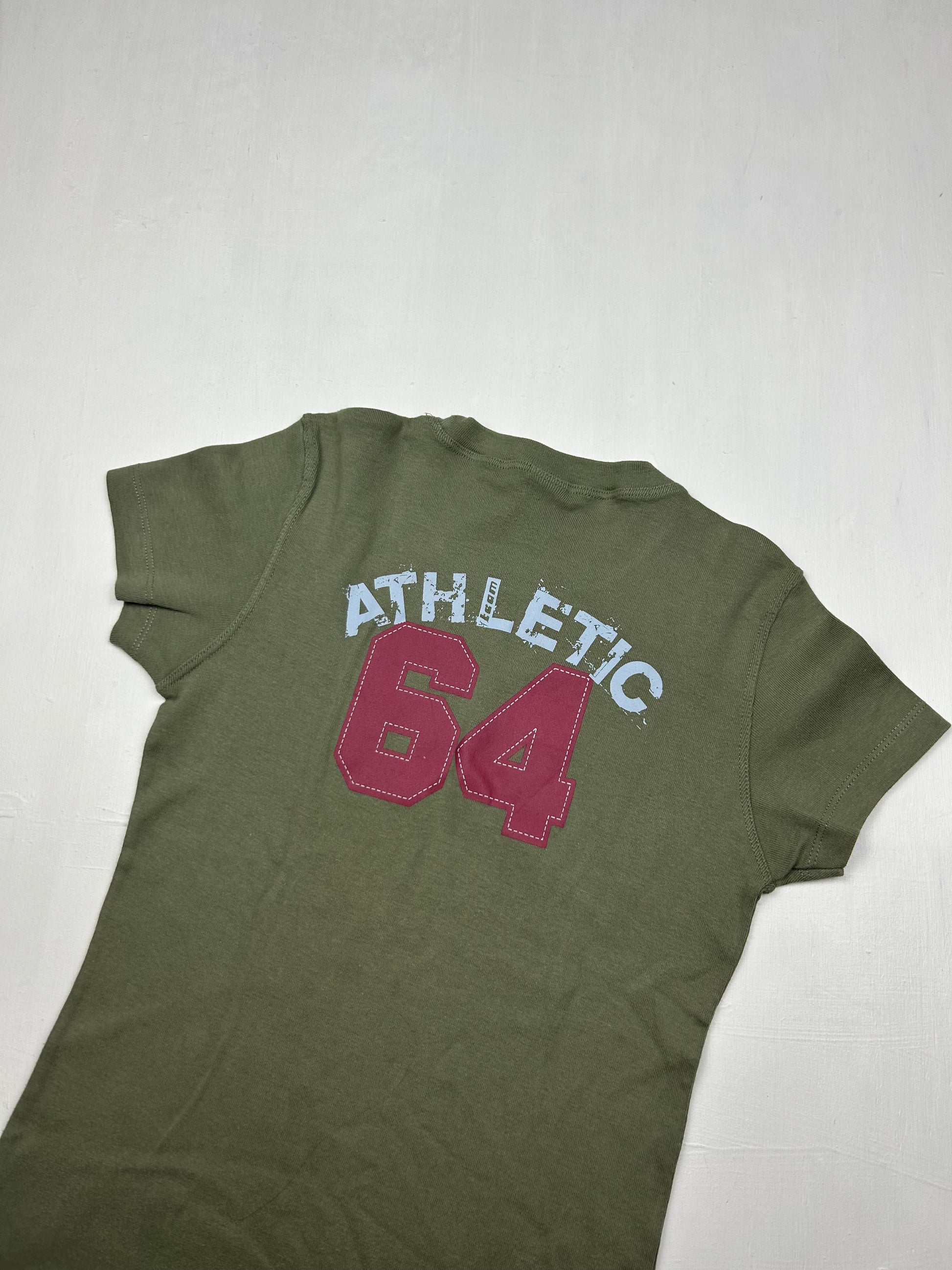 Khaki cotton tee (S)