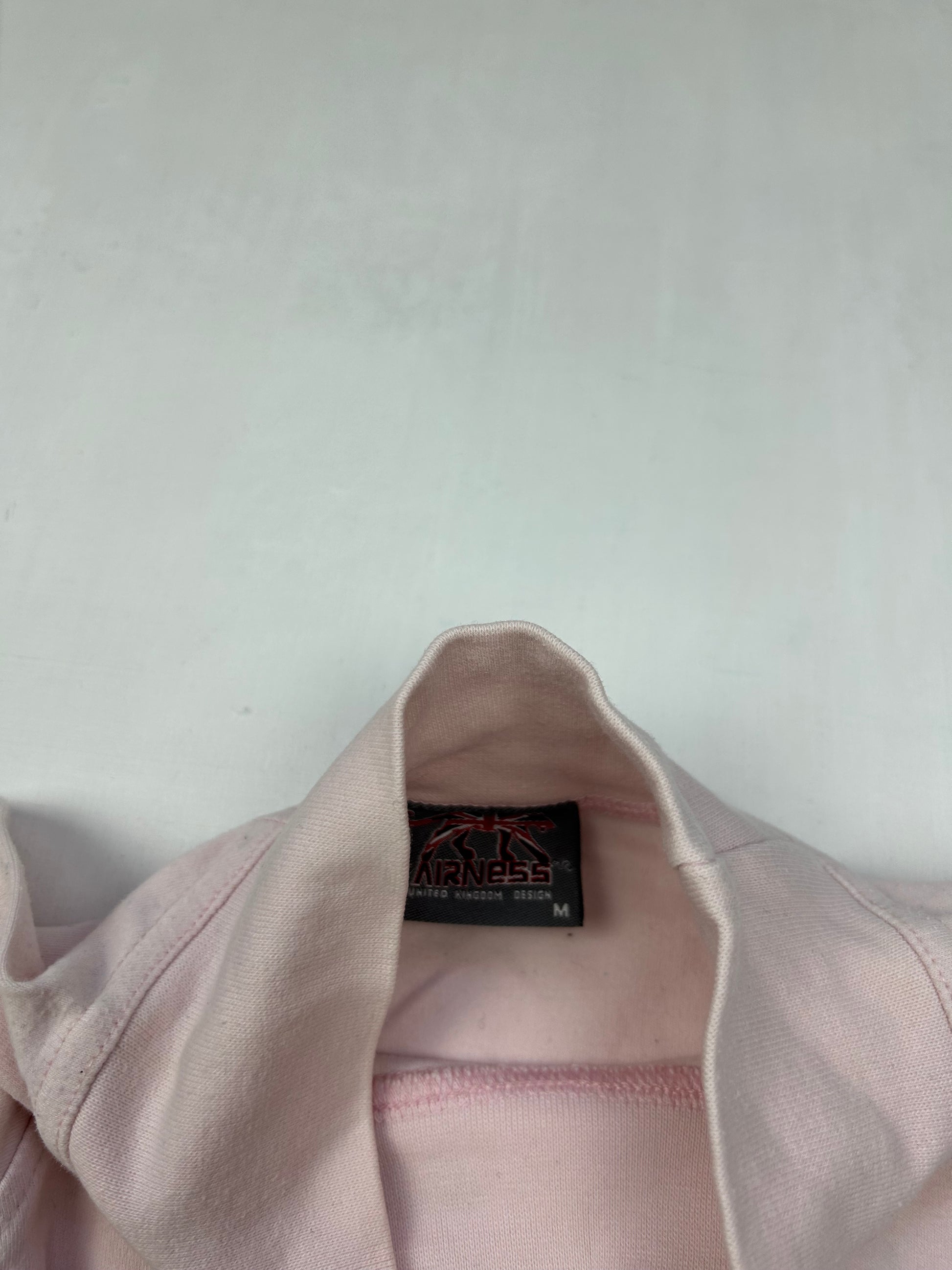 Baby pink high neck sweatshirt (M)