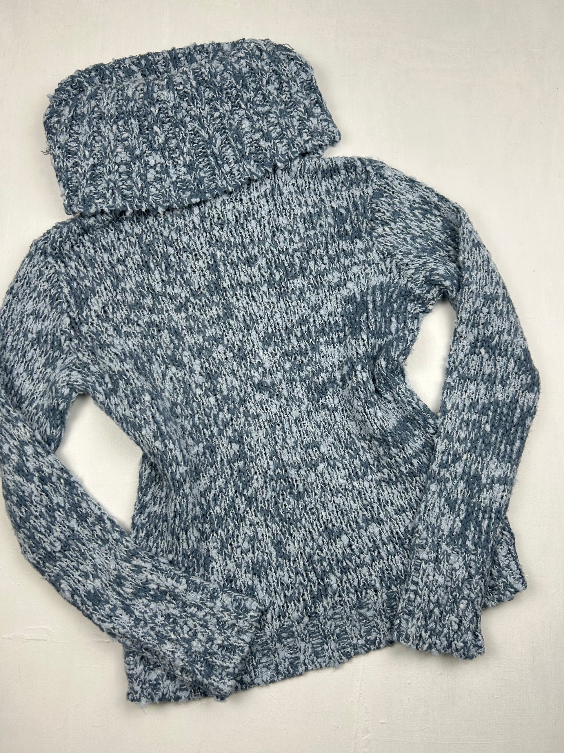 Grey turtleneck jumper (S/M)