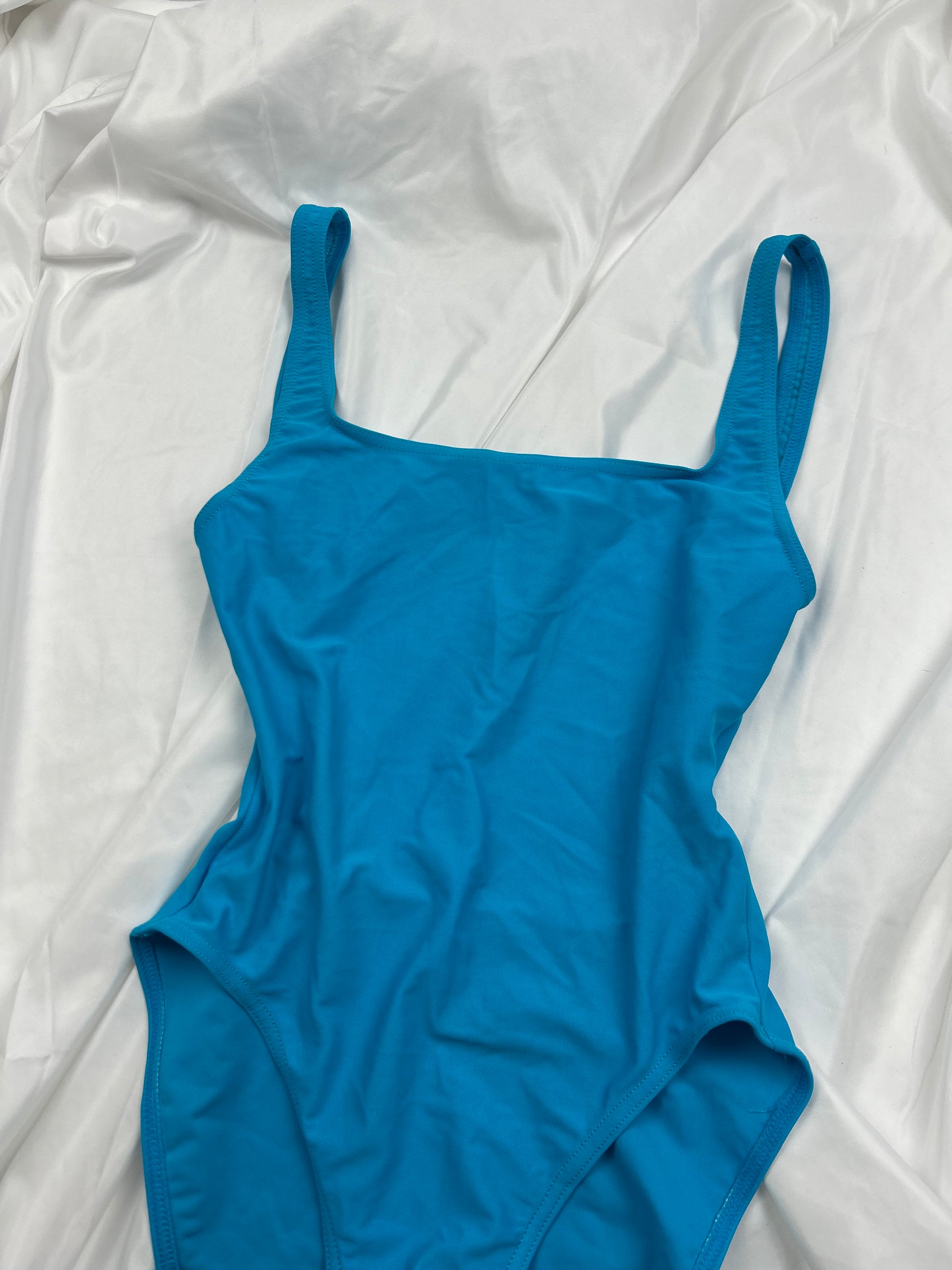 Blue backless bikini body (M)