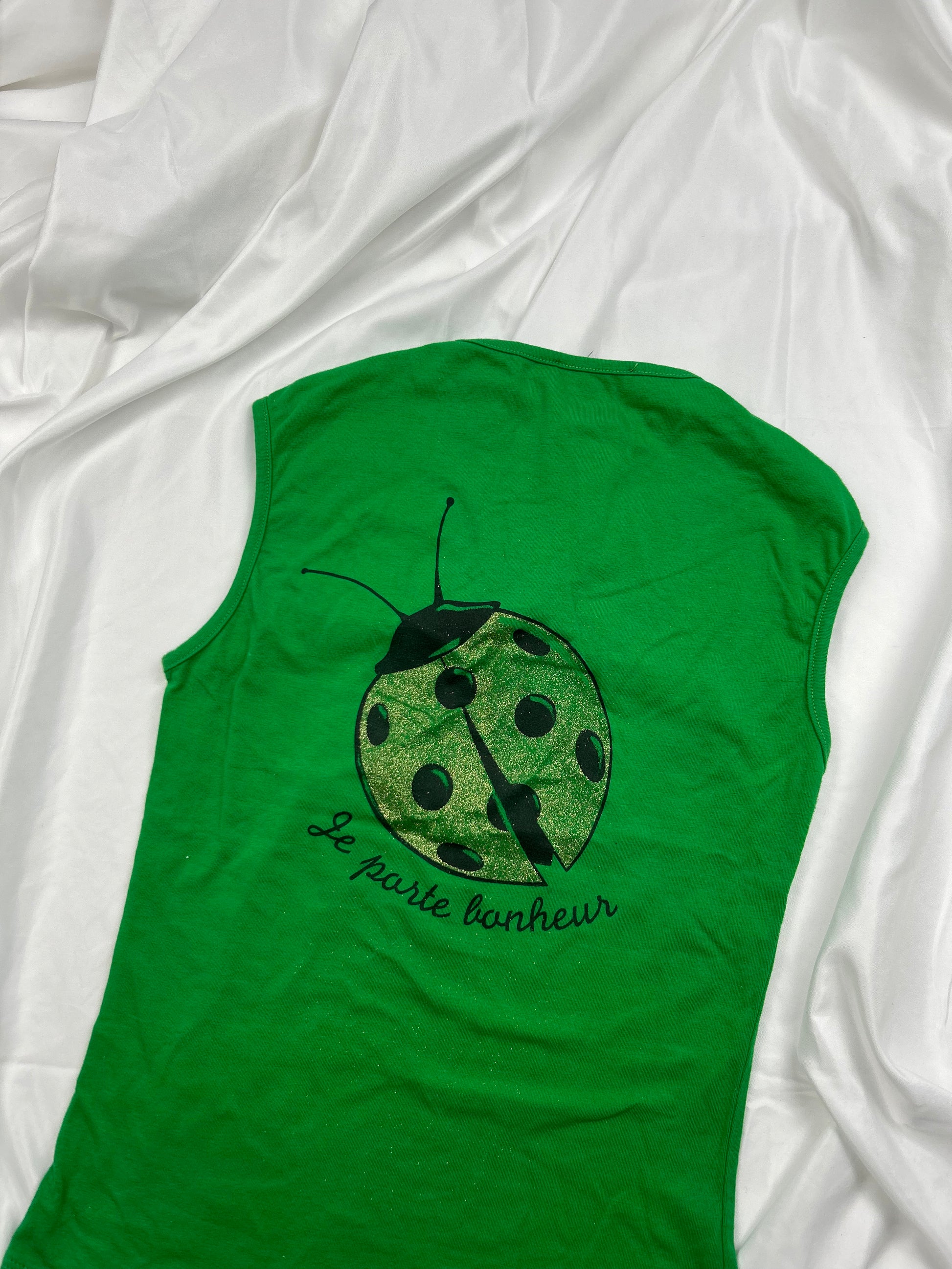 Ladybug cotton top (S)