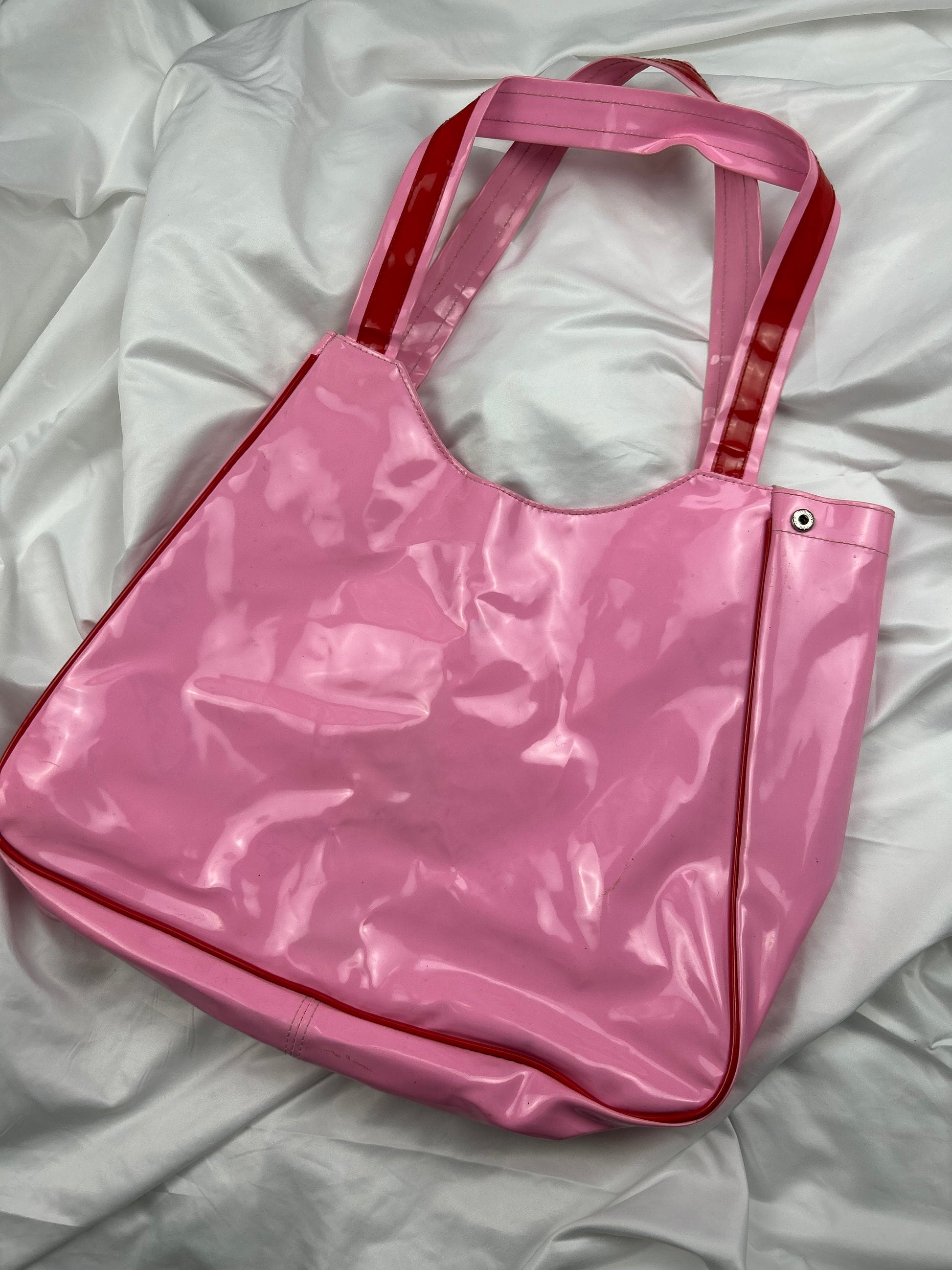 Pink powerpuff girls shoulder bag