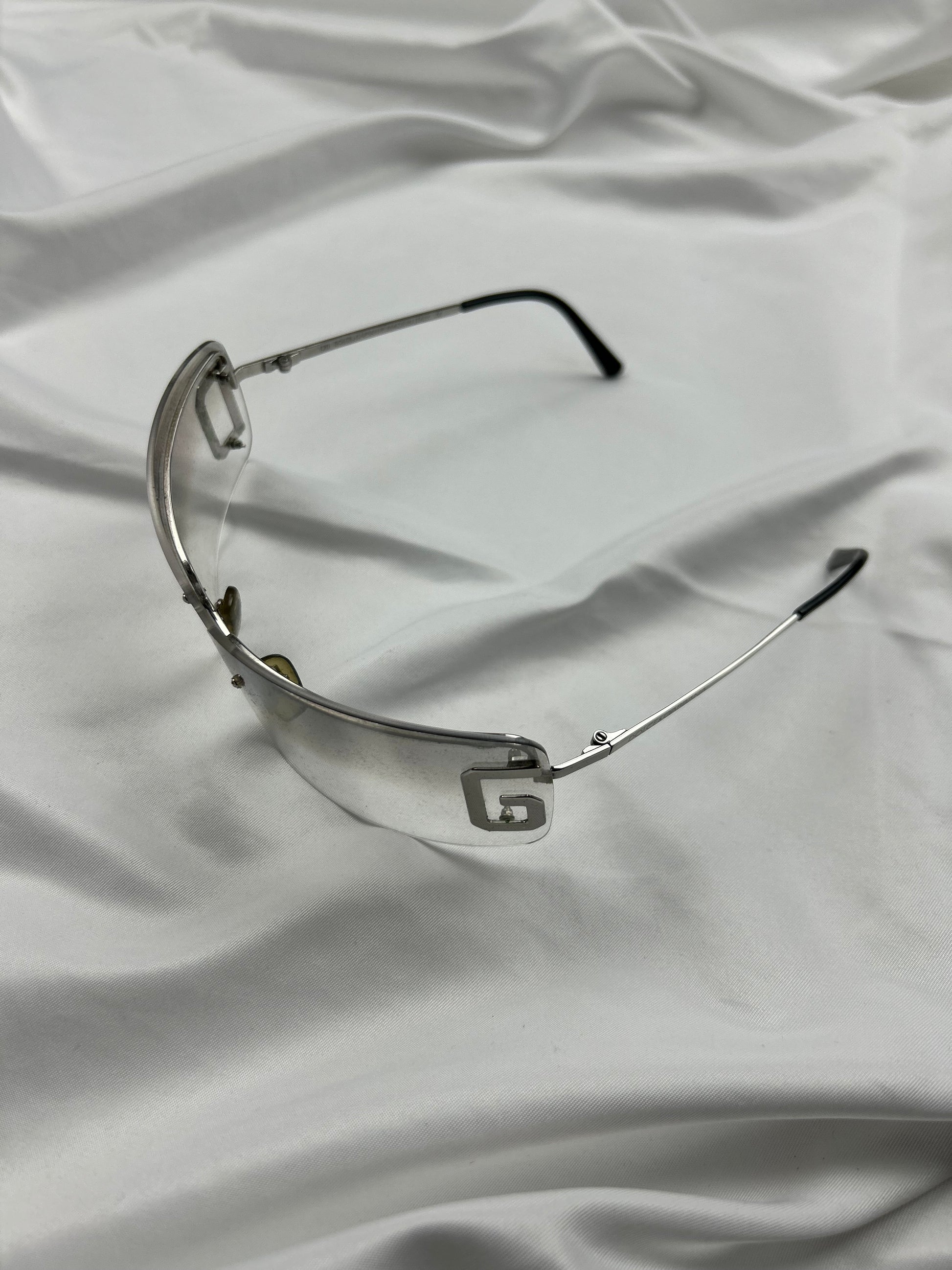 Silver y2k sunglasses