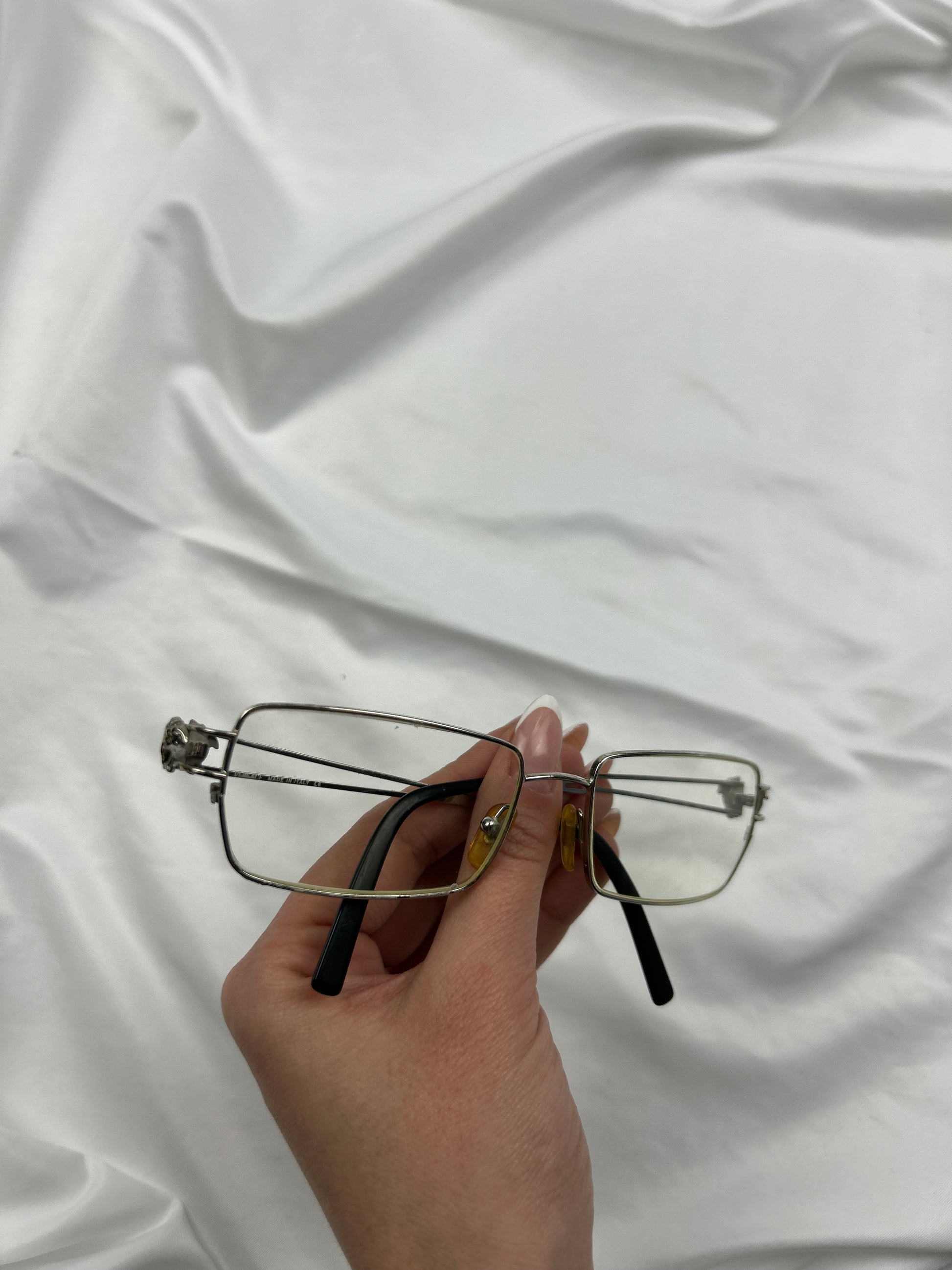 Silver logo office glasses (with prescription)