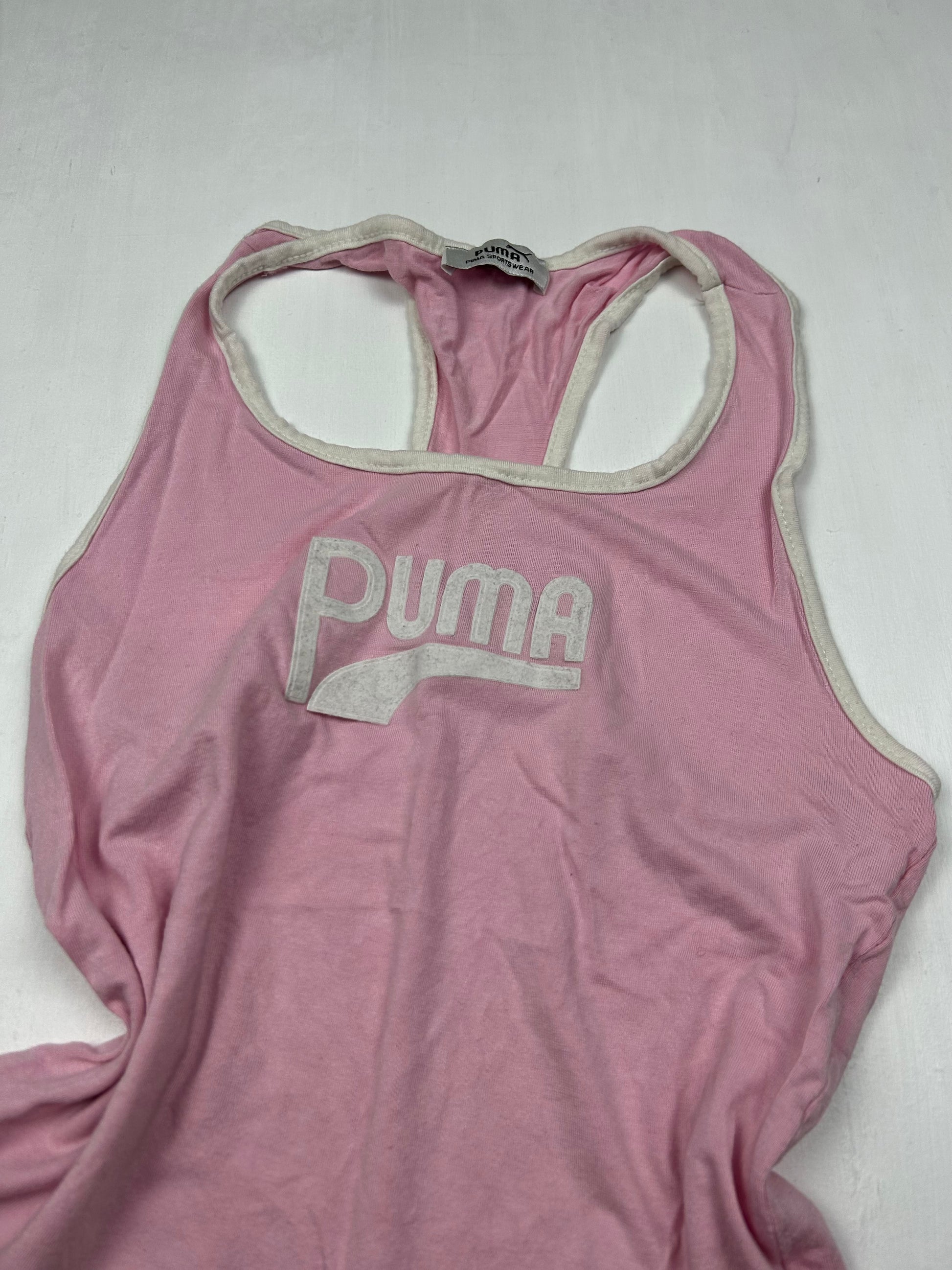 Pink logo tank top (S/M)