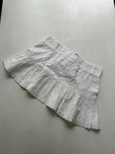 Load image into Gallery viewer, Low rise mini cotton pleated skirt 90s y2k vintage (S)