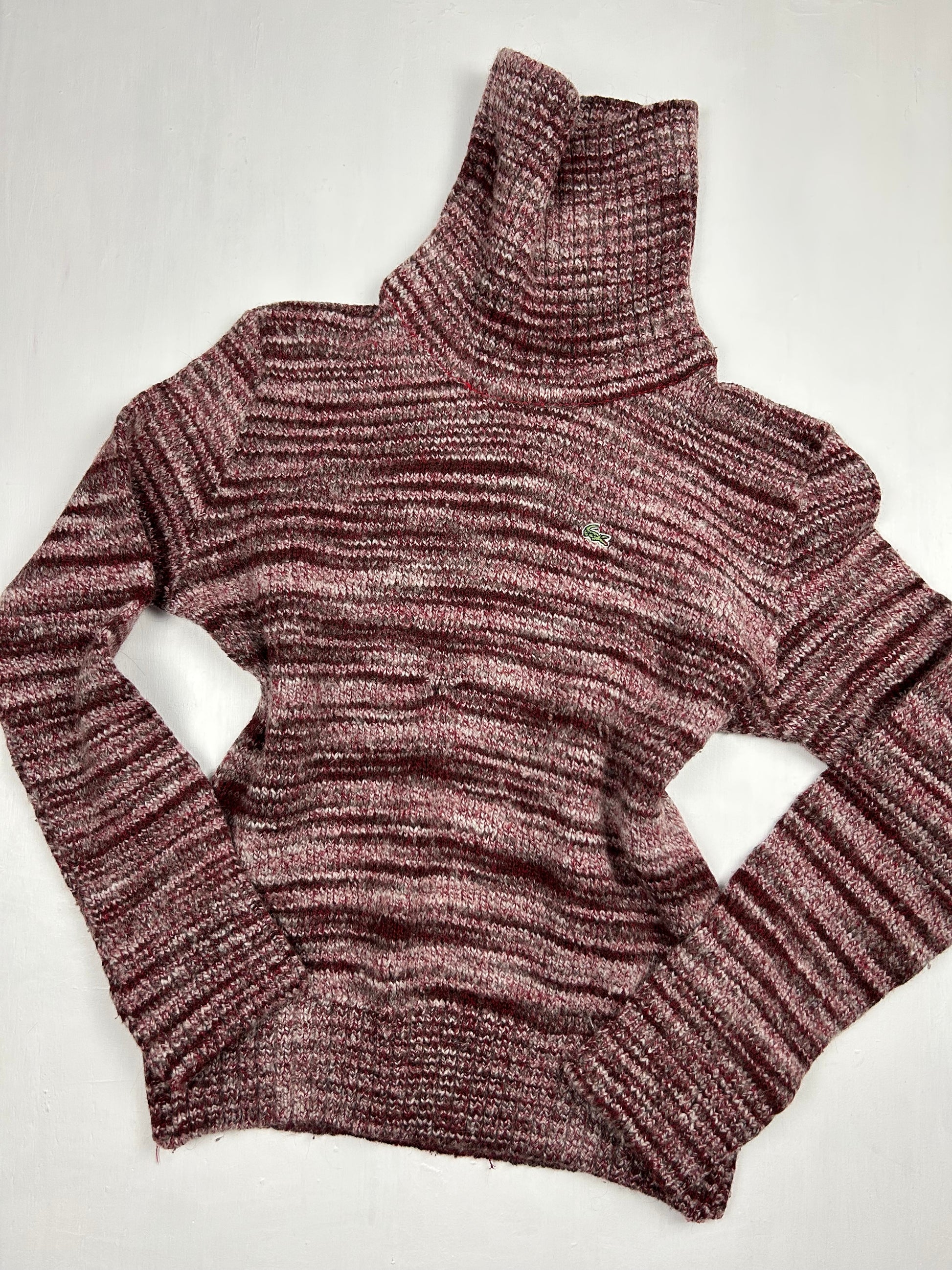 Purple mauve turtleneck jumper (S/M)