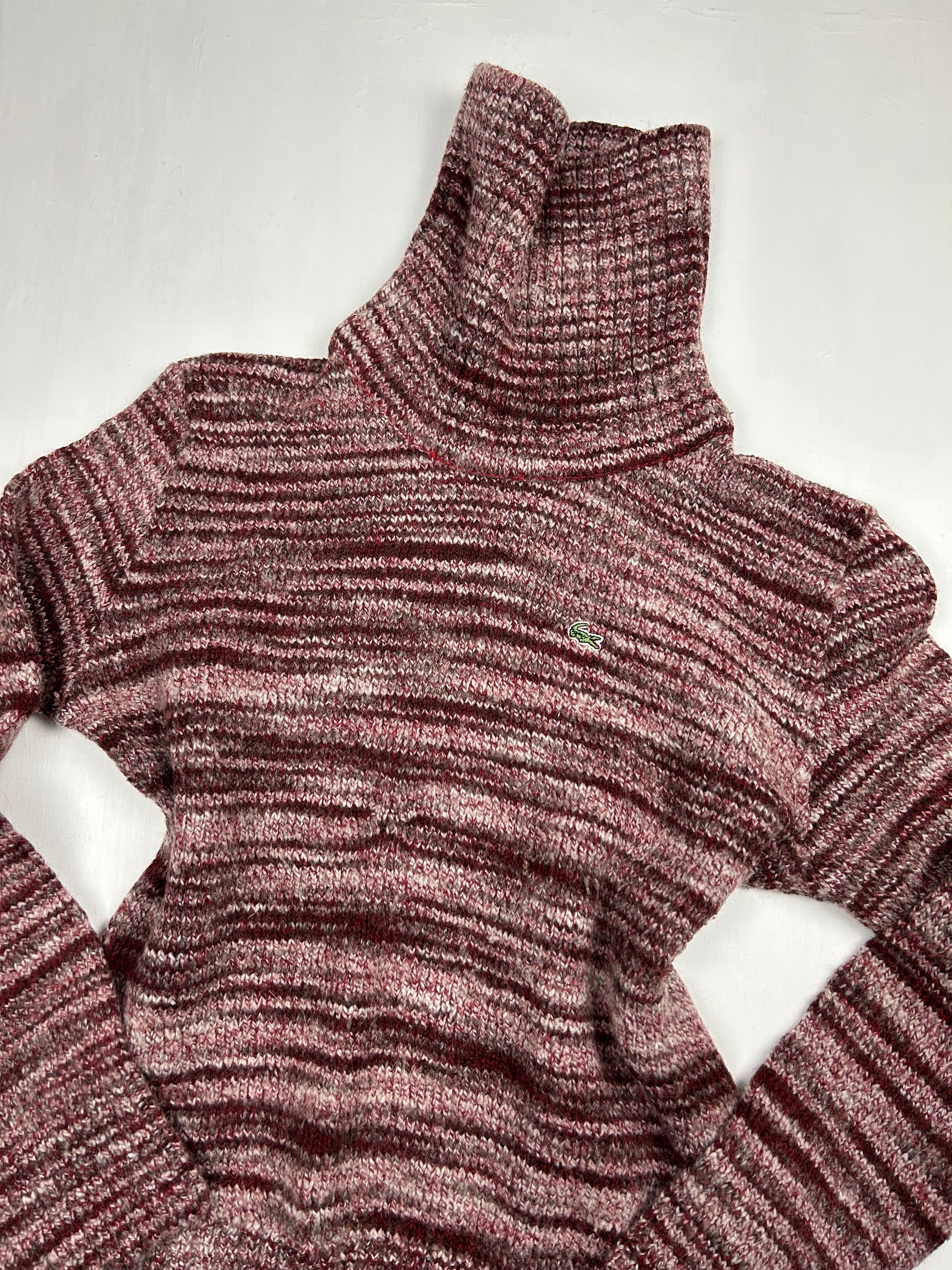 Purple mauve turtleneck jumper (S/M)