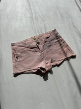 Load image into Gallery viewer, Baby pink denim low rise mini/ micro short (XS)