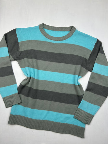 Blue striped jumper (M/L)