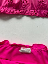 Load image into Gallery viewer, Pink y2k vintage adjustable low rise bikini set (S)