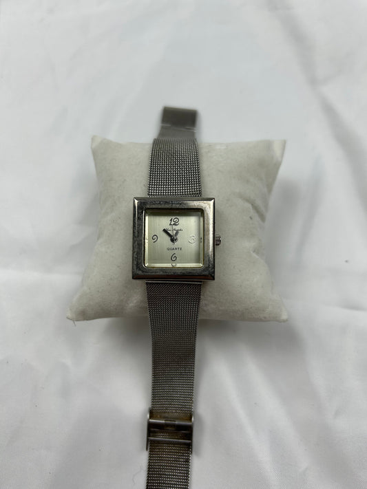 Vintage stainless steel silver watch jewelry