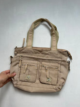 Load image into Gallery viewer, Beige medium uni shoulder bag