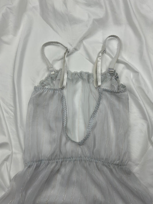 White mesh cami top (S/M)