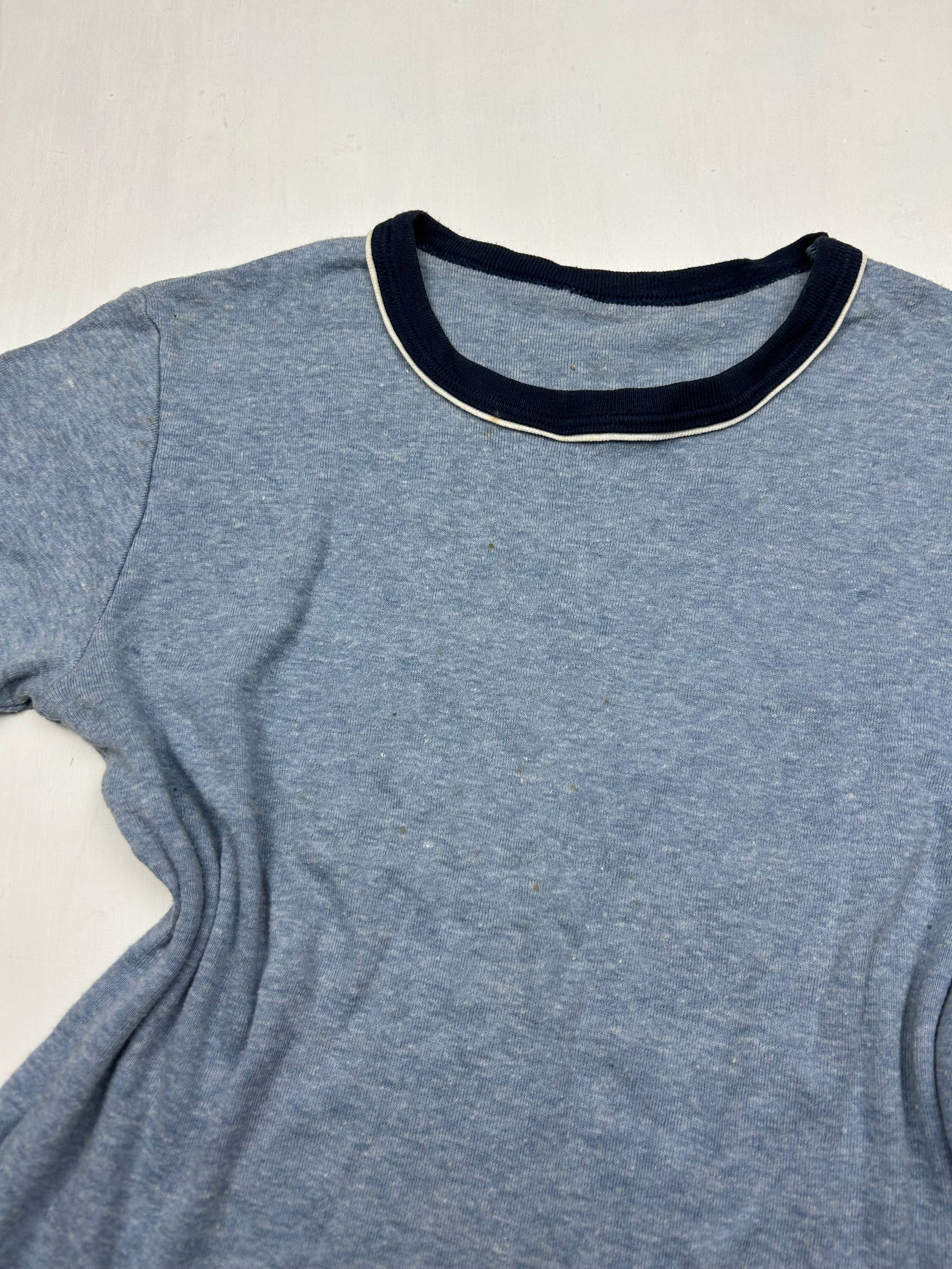 Blue grey cotton tee (S/M)