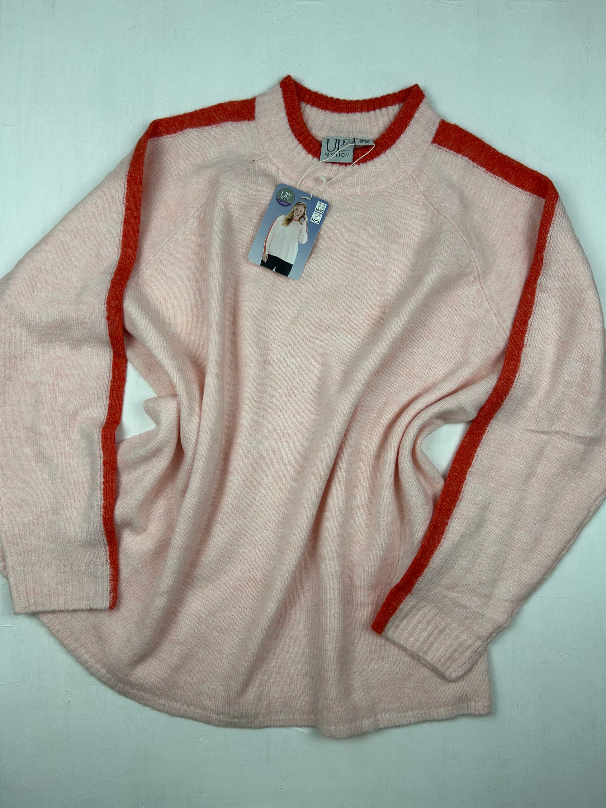 Pink high neck jumper (XXL)