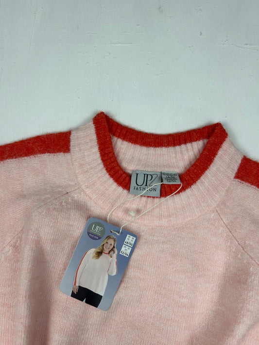 Pink high neck jumper (XXL)