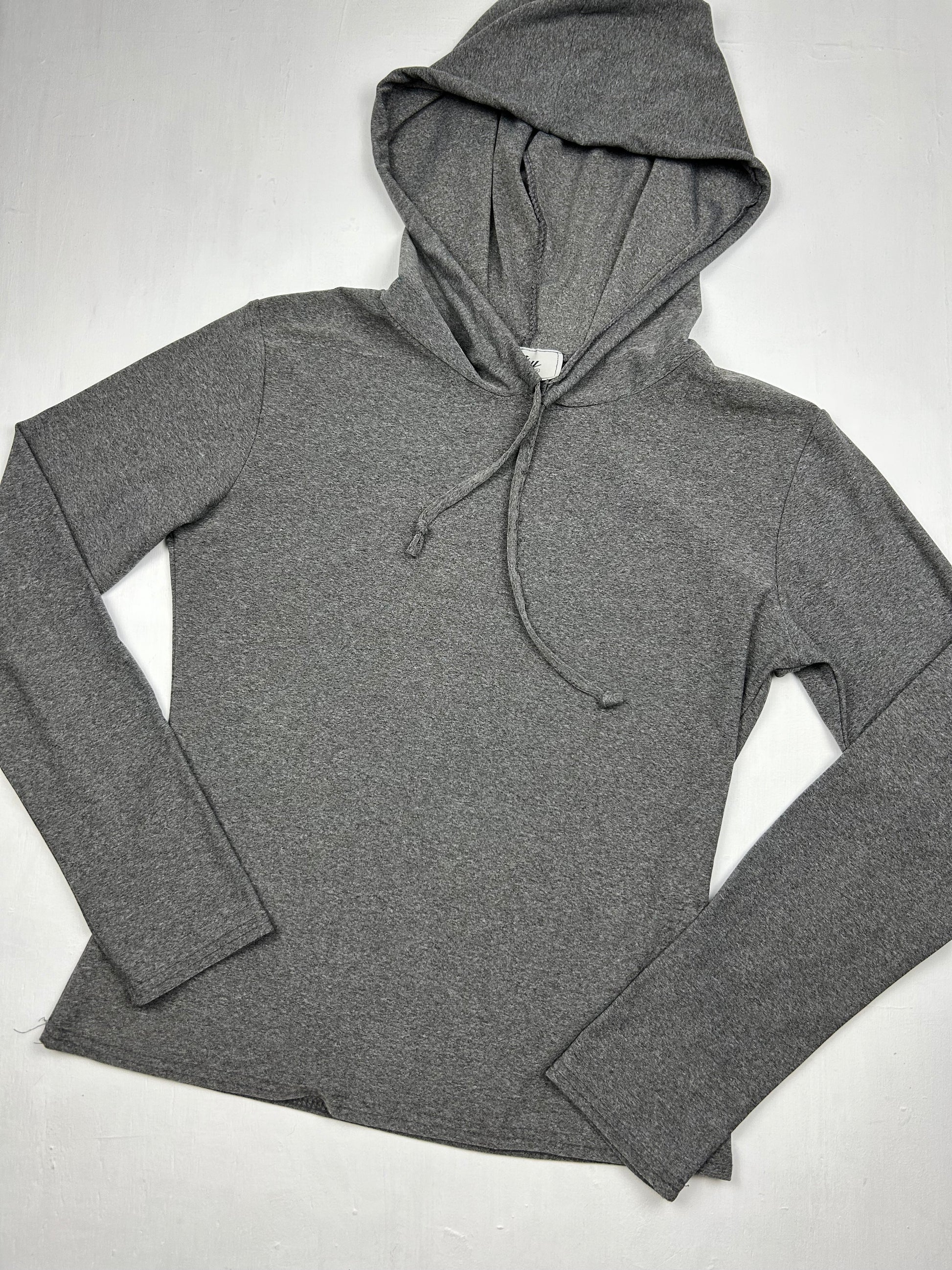 Grey long sleeves hoodie (S/M)