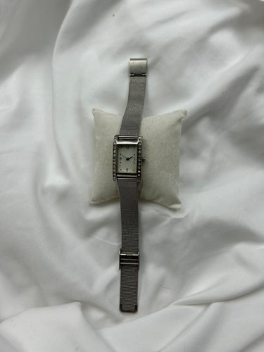 Vintage stainless steel silver watch jewelry