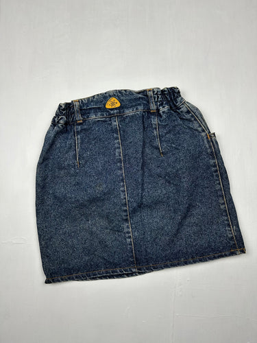 Denim navy mid rise mini skirt (S)