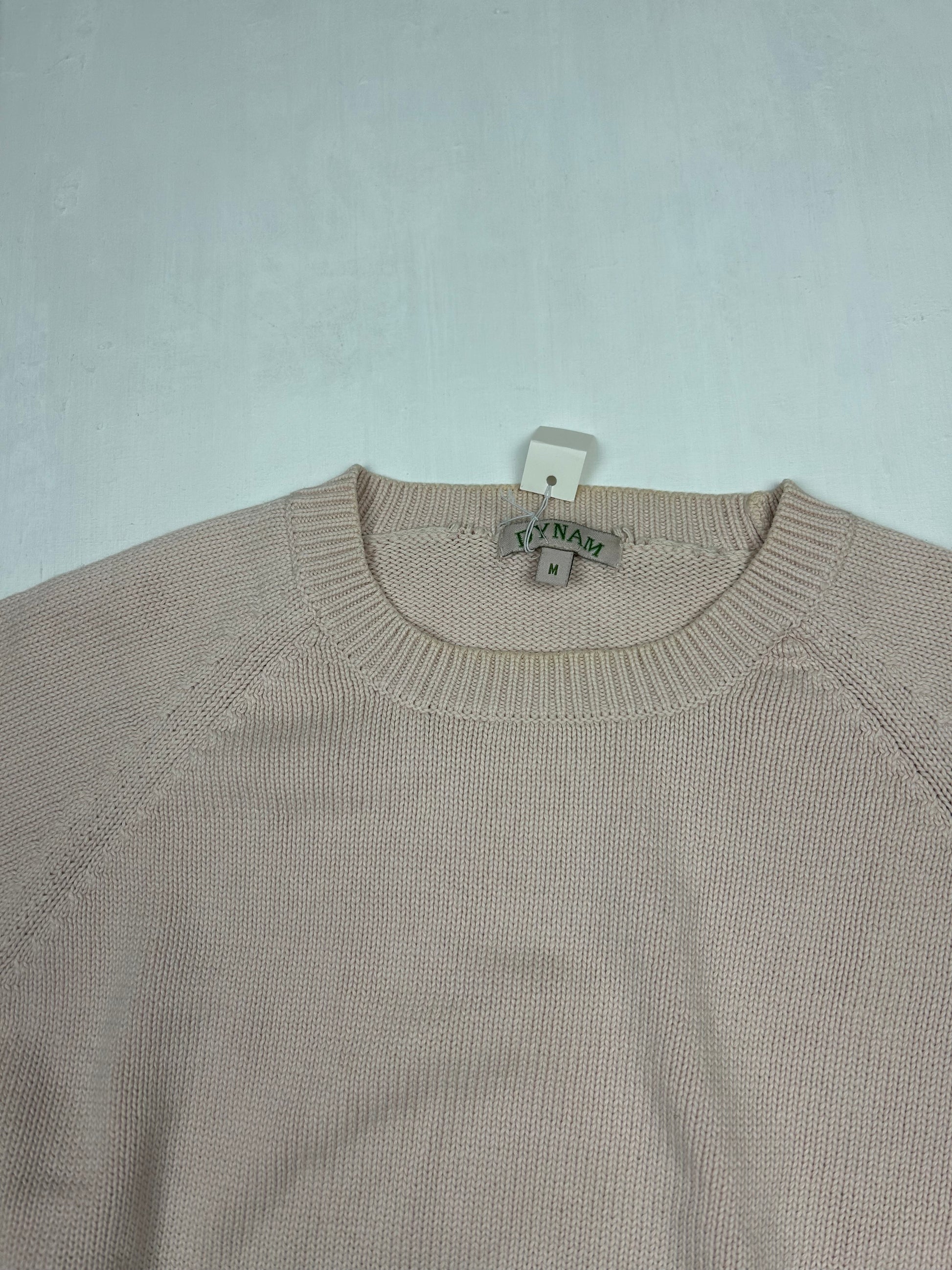 Baby pink round neck  jumper (S/M)