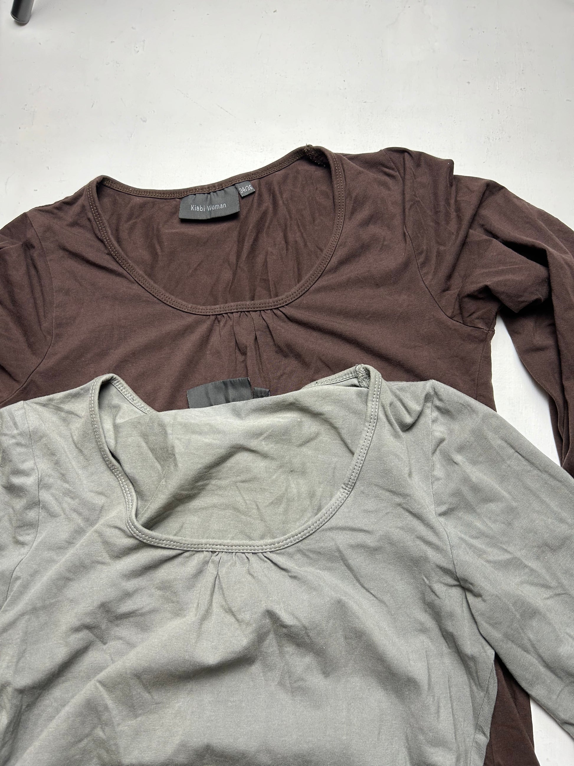 Basic cotton long sleeves top (S/M)