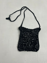 Load image into Gallery viewer, Black pearls sequins 90s y2k baguette crossbody mini bag