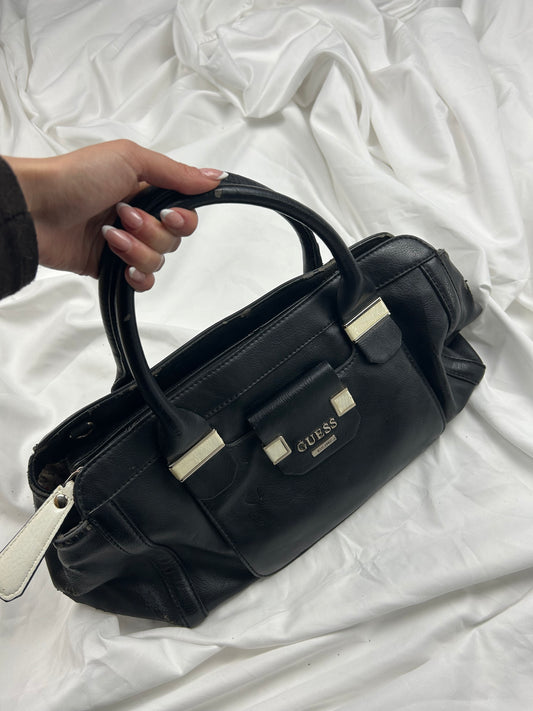 Black uni shoulder bag